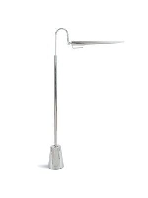 Raven Floor Lamp (polished Nickel)