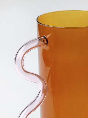 Glass Wave Pitcher