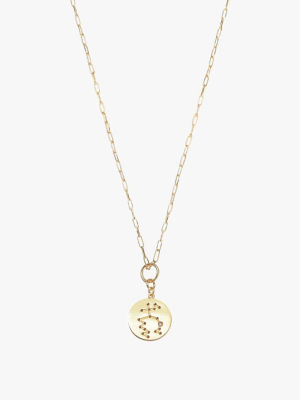 Constellation Aquarius Charm Necklace