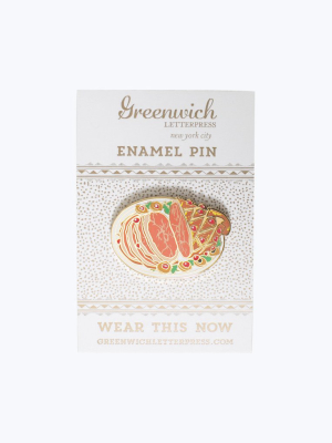 Ham Enamel Pin