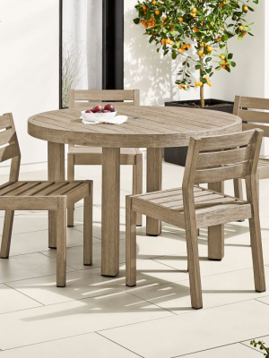 Portside Outdoor Round Dining Table