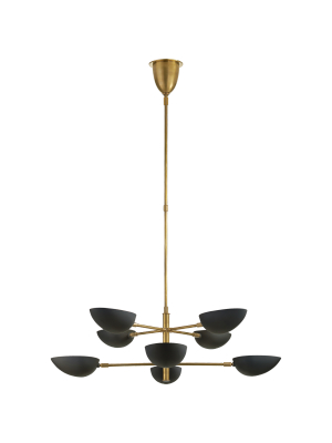 Graphic Large Two-tier Chandelier In Various Designs