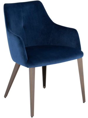 Renee Dining Chair, Petrol