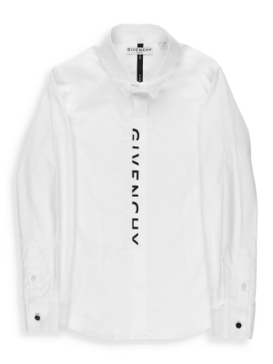 Givenchy Kids Logo Printed Shirt