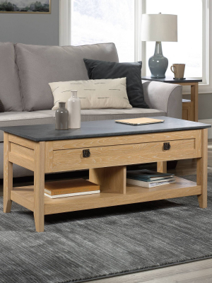 August Hill Lift Top Coffee Table Brown - Sauder