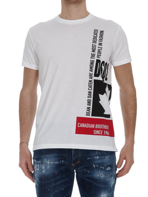 Dsquared2 Logo Graphic Print T-shirt