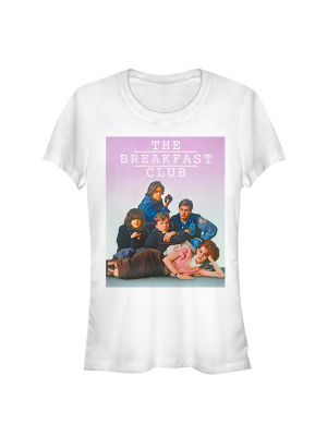 Junior's The Breakfast Club Iconic Detention Pose T-shirt