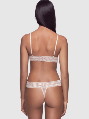 Sundial Lace Thong