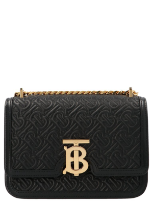 Burberry Monogram Quilted Small Shoulder Bag