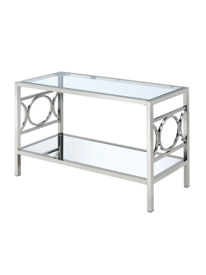 Nora Console Table Chrome - Iohomes