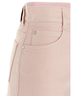 Stella Mccartney Logo Patch Shorts