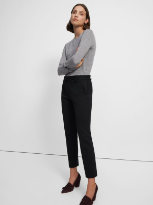 Treeca Pant In Knit Twill