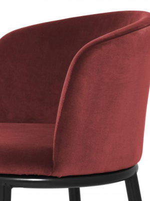 Eichholtz Filmore Dining Chair Set Of 2 - Red