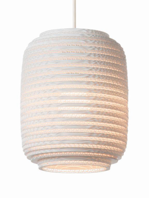 Ausi Scraplight Pendant White In Various Sizes