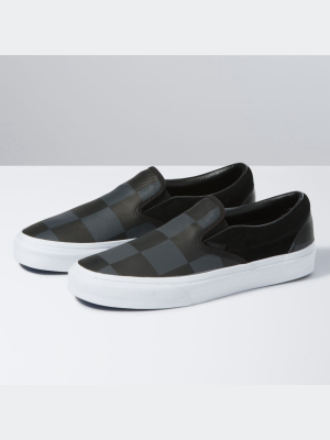 Leather/suede Check Classic Slip-on