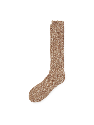 Cotton-blend Ragg Crew Socks