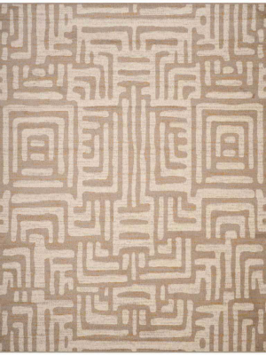 Amsterdam Ivory/mauve Area Rug