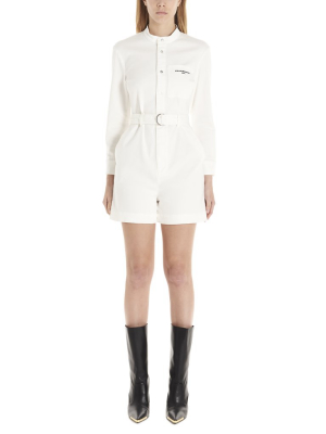 Stella Mccartney Logo Belted Playsuit