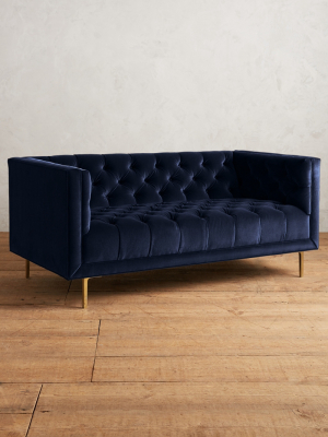 Velvet Mina Settee