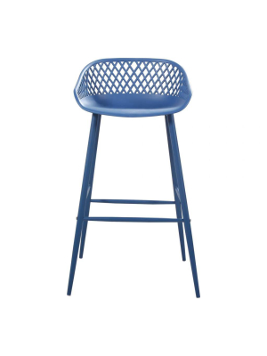 Blu Home Piazza Outdoor Bar Stool (set Of 2)