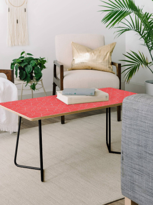 Mirimo Celebration Coral Coffee Table - Deny Designs