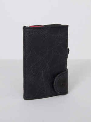 Bank Cards Protector Wallet In Blackwood