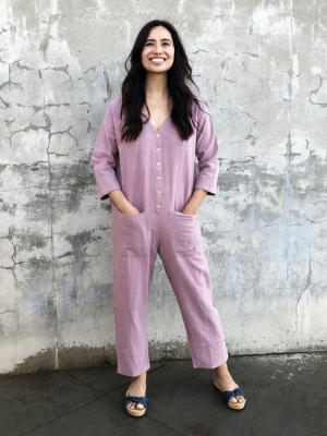 Lavender Jumpsuit (xs-xl)