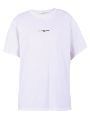 Stella Mccartney Logo Printed T-shirt