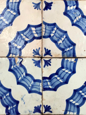 Set Of 6 Early 19th Century French Tiles