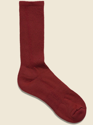 Mil-spec Sport Sock - Oxblood