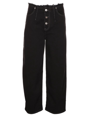 Mm6 Maison Margiela High-rise Wide Leg Jeans