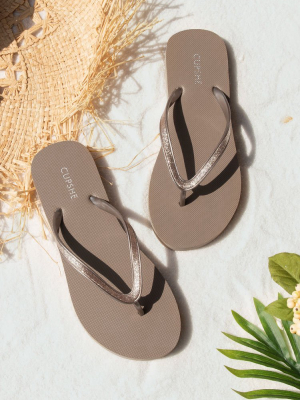 Desert Sand Minimalist Flip Flops