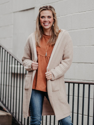 Marissa Hooded Cardigan