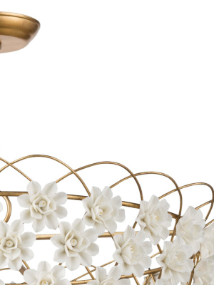 Alice Porcelain Flower Chandelier