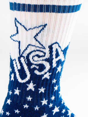 The Competition | Retro American Flag Socks