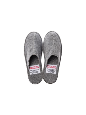 Slippers - Large/light Gray