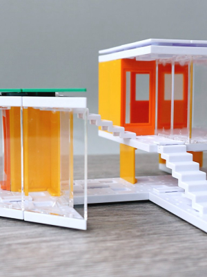 Mini Modern Colors 2.0, Kids Architect Scale Model House Building Kit By Arckit