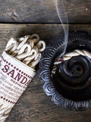 Nepali Rope Incense: Sandalwood