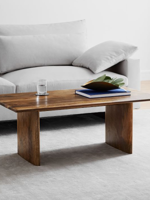 Anton Solid Wood Coffee Table - Rectangle