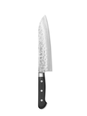 Kikuichi Hammered Santoku Knife