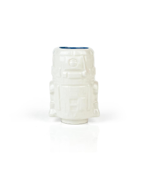 Beeline Creative Geeki Tikis Star Wars R2-d2 Ceramic Mini Muglet | Holds 2 Ounces