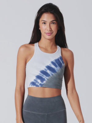 Electric & Rose Bella Crop Bralette Echo Wash Thunder/silverlake Blue/hunter