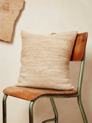 Sheila Throw Pillow In Wheat - Sample Sale