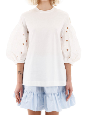 Moncler X Simone Rocha Puff Sleeve T-shirt