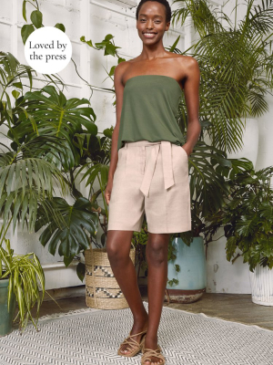 Lennox Linen Blend Shorts