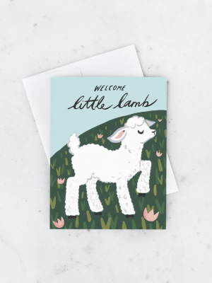 Idlewild Little Lamb Card