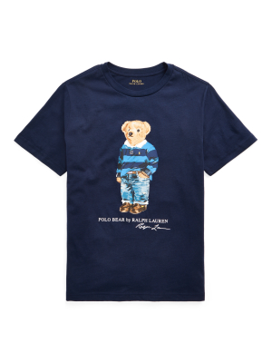 Polo Bear Cotton Jersey Tee