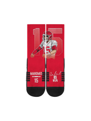 Nfl Kansas City Chiefs Patrick Mahomes Premium Socks - M/l