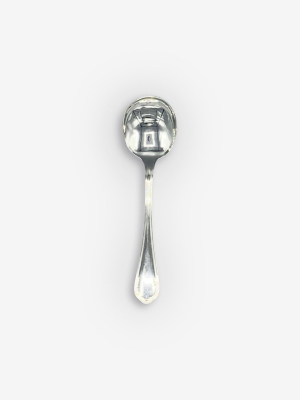 Spatours Cream Soup Spoon In Silver Plate By Christofle
