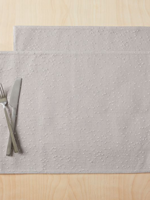 Celestial Placemats- Gray (set Of 2)